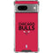 NBA Chicago Bulls Standard - Red Google Pixel 8a Clear Case